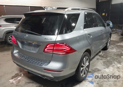 2016 Mercedes-Benz Gle 350 4Matic из США, поврежденный, VIN 4JGDA5HB4GA622943